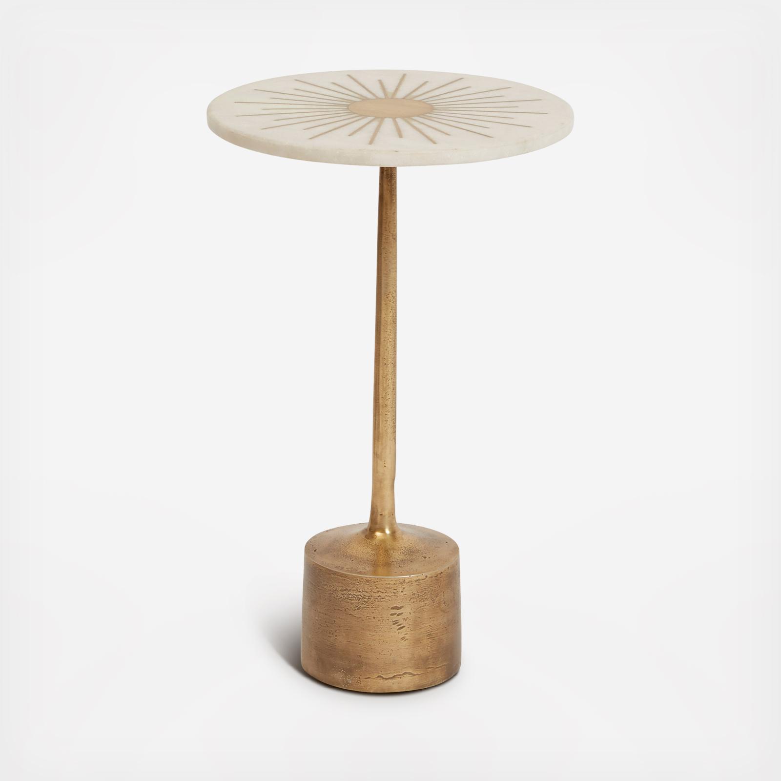 Vivian Marble Martini Table
