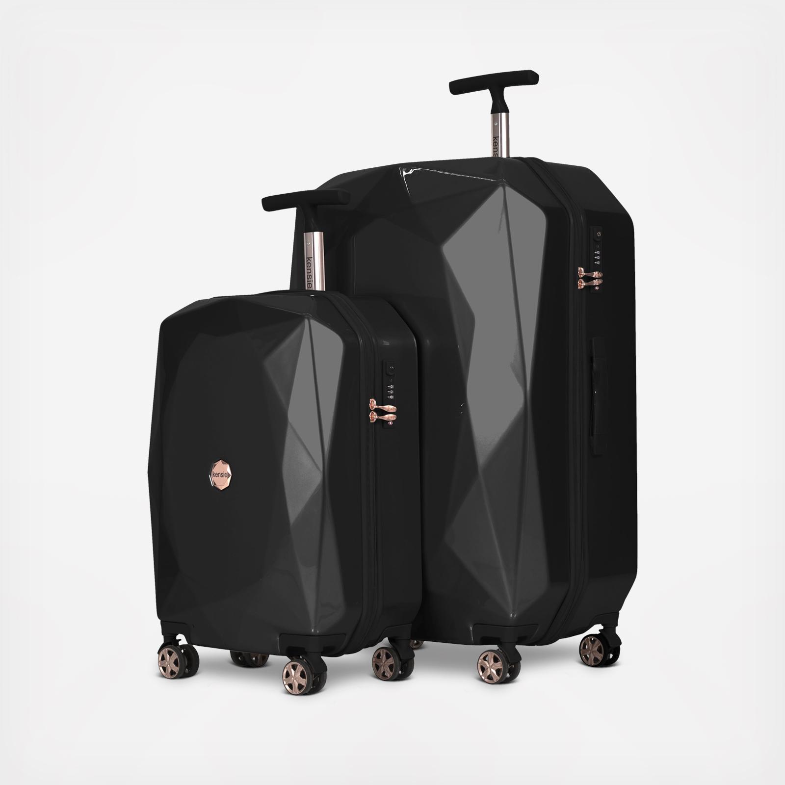 Kensie 2-Piece TSA-Lock Rolling Luggage Set