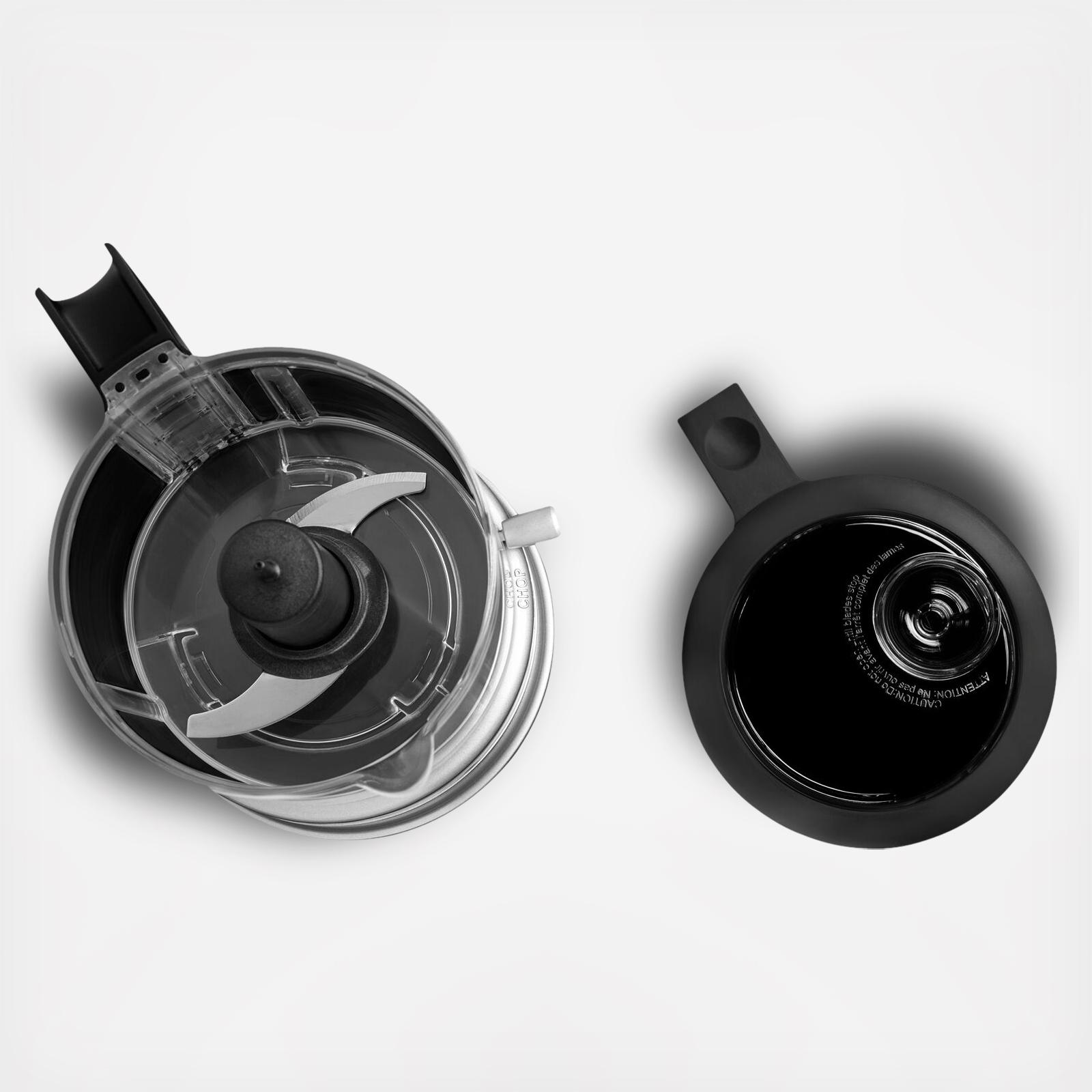 5-Cup Food Chopper With Multi-Purpose Blade and Whisk Accessory