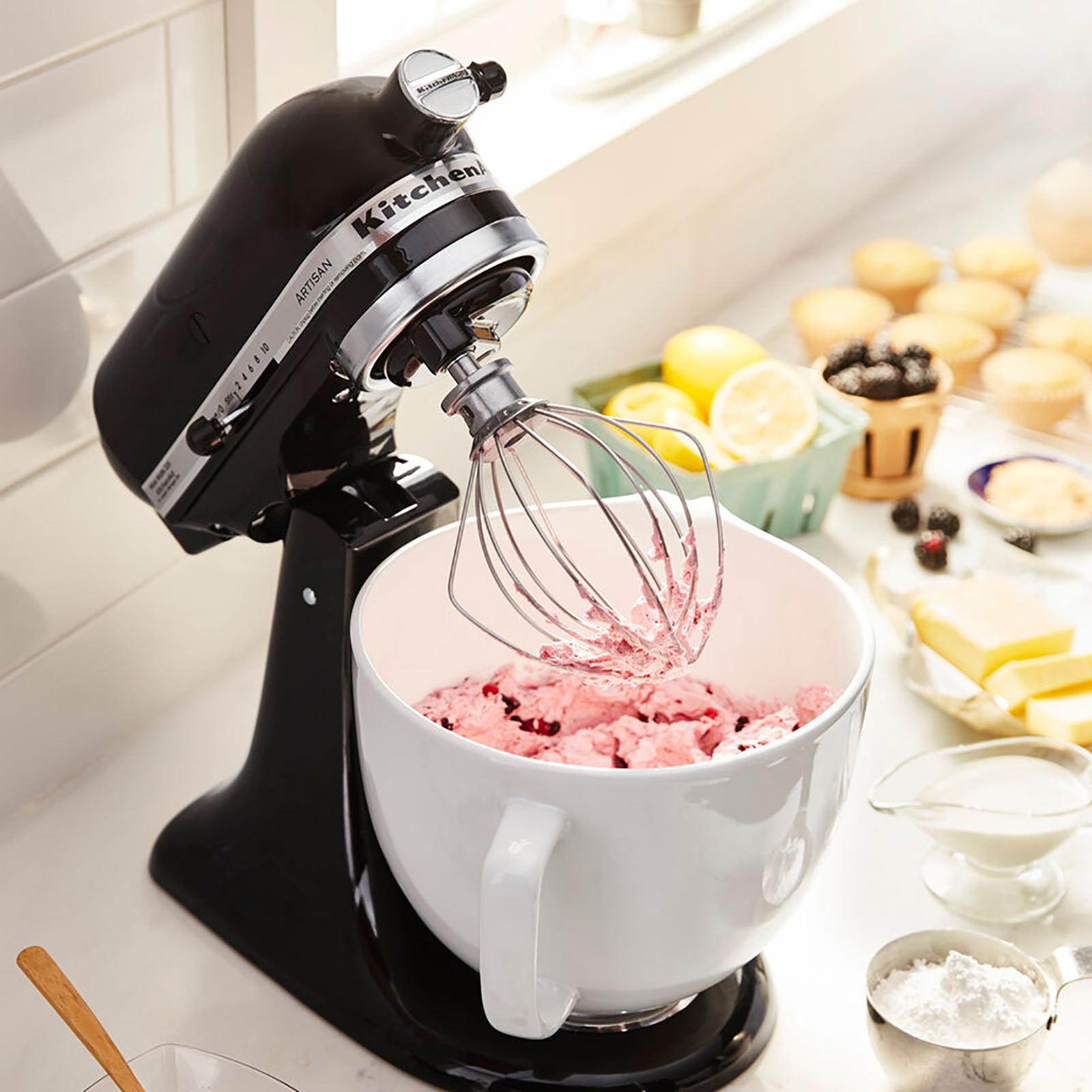 5 Qt. Titanium-Reinforced Ceramic Bowl Stand Mixer Attachment