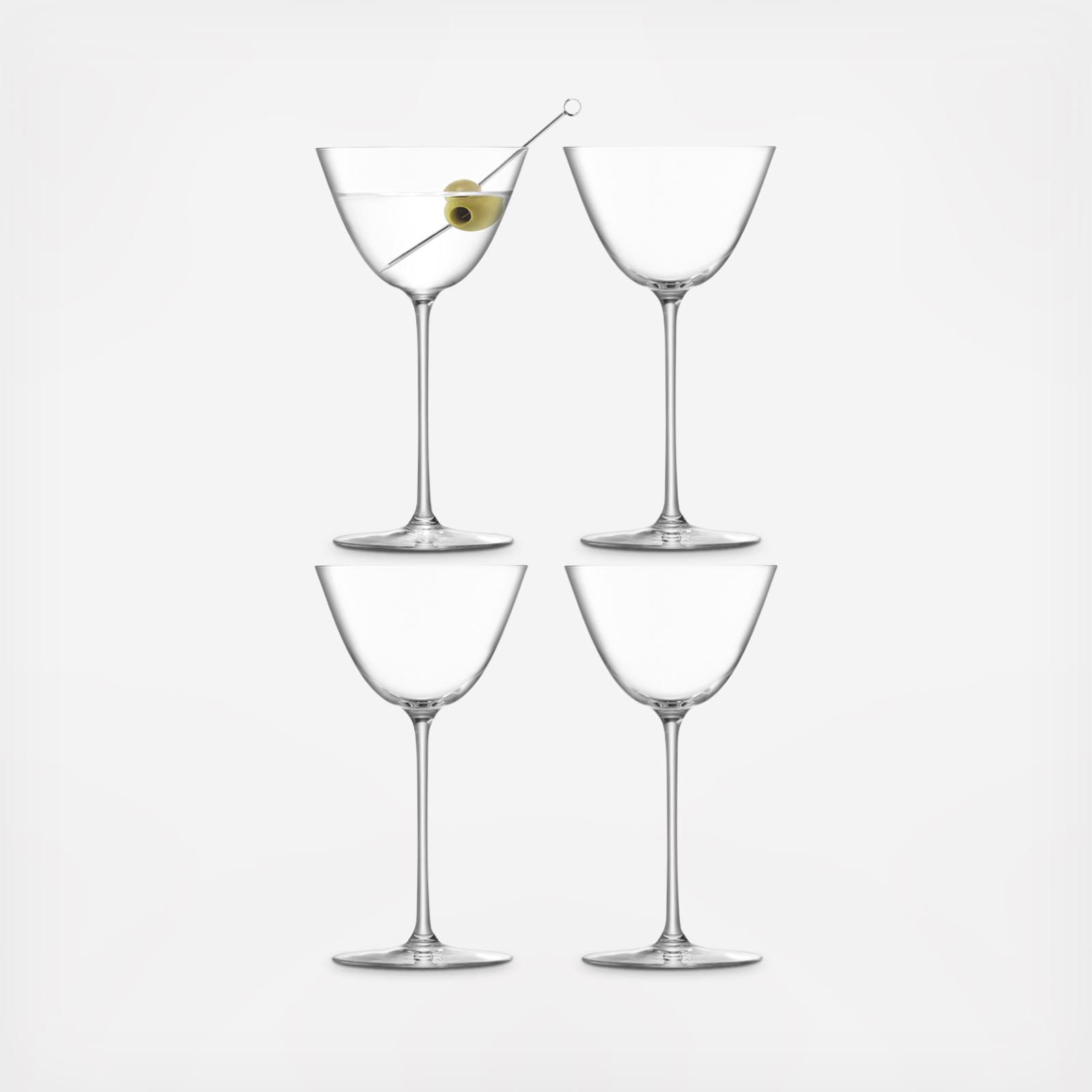 Borough Martini Glass, Set of 4