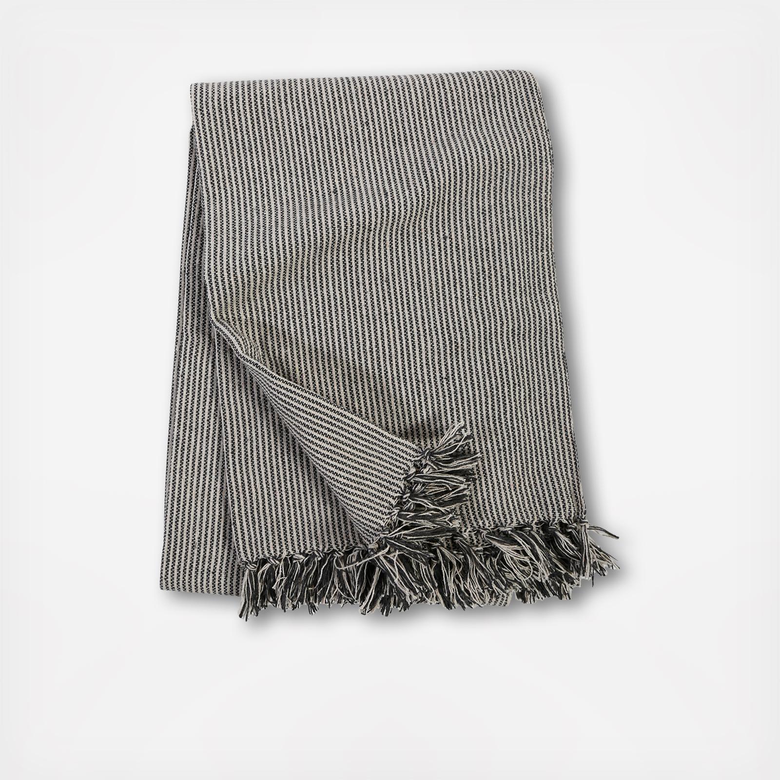 James Handwoven Oversized Throw