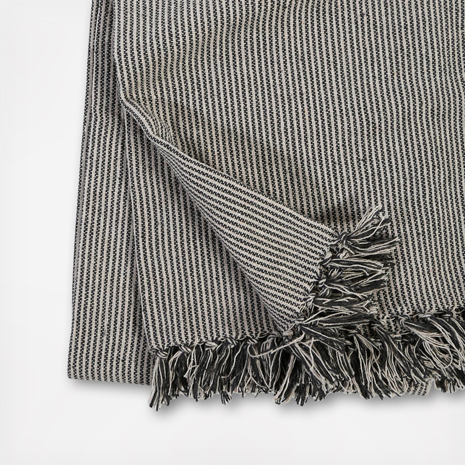 James Handwoven Oversized Throw
