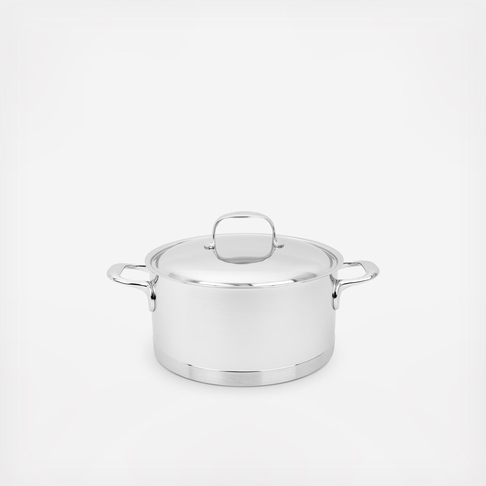 Atlantis Stainless Steel Dutch Oven, 5.5 qt.