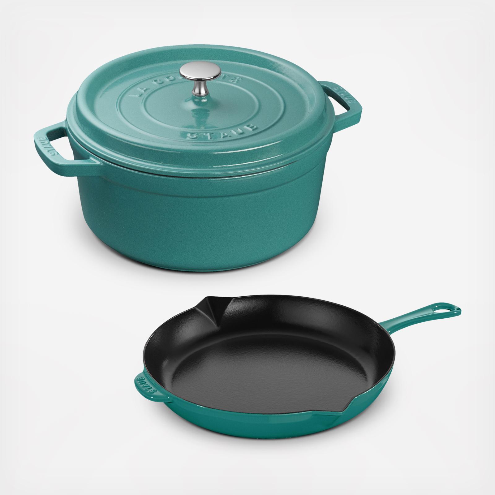 3-Piece Cocotte and Fry Pan Set