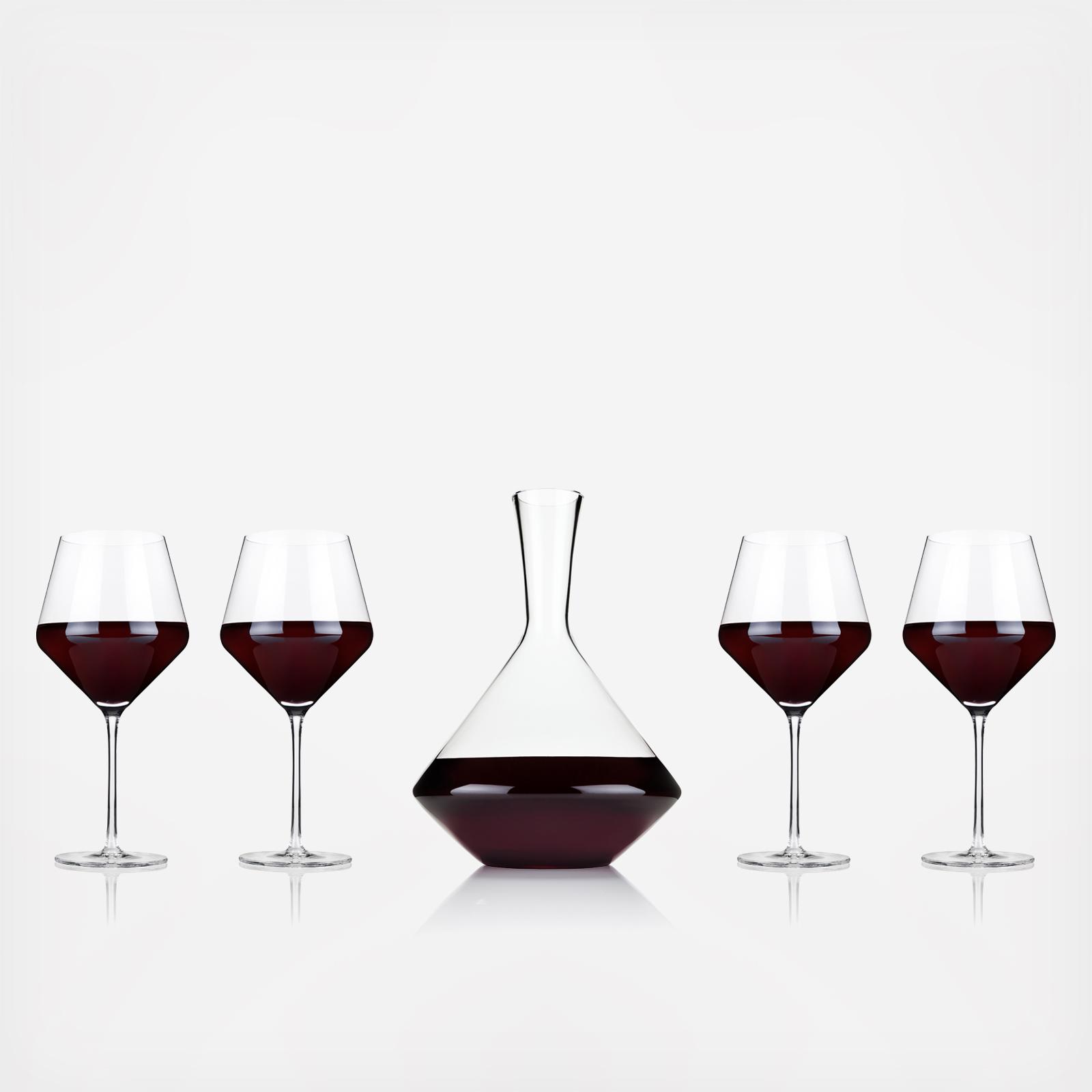 Raye Crystal 5-Piece Drinkware Set