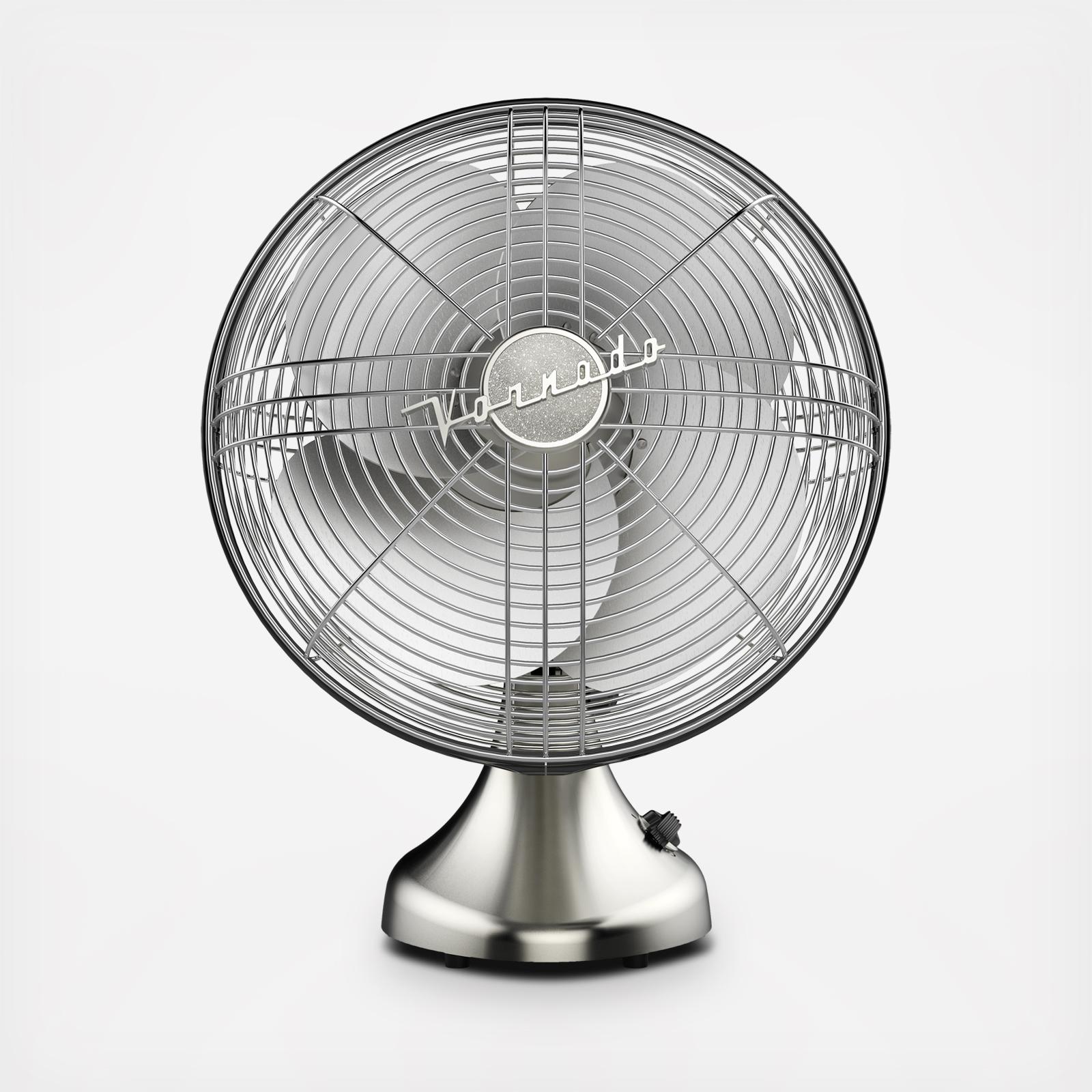 Silver Swan Retro Oscillating Fan