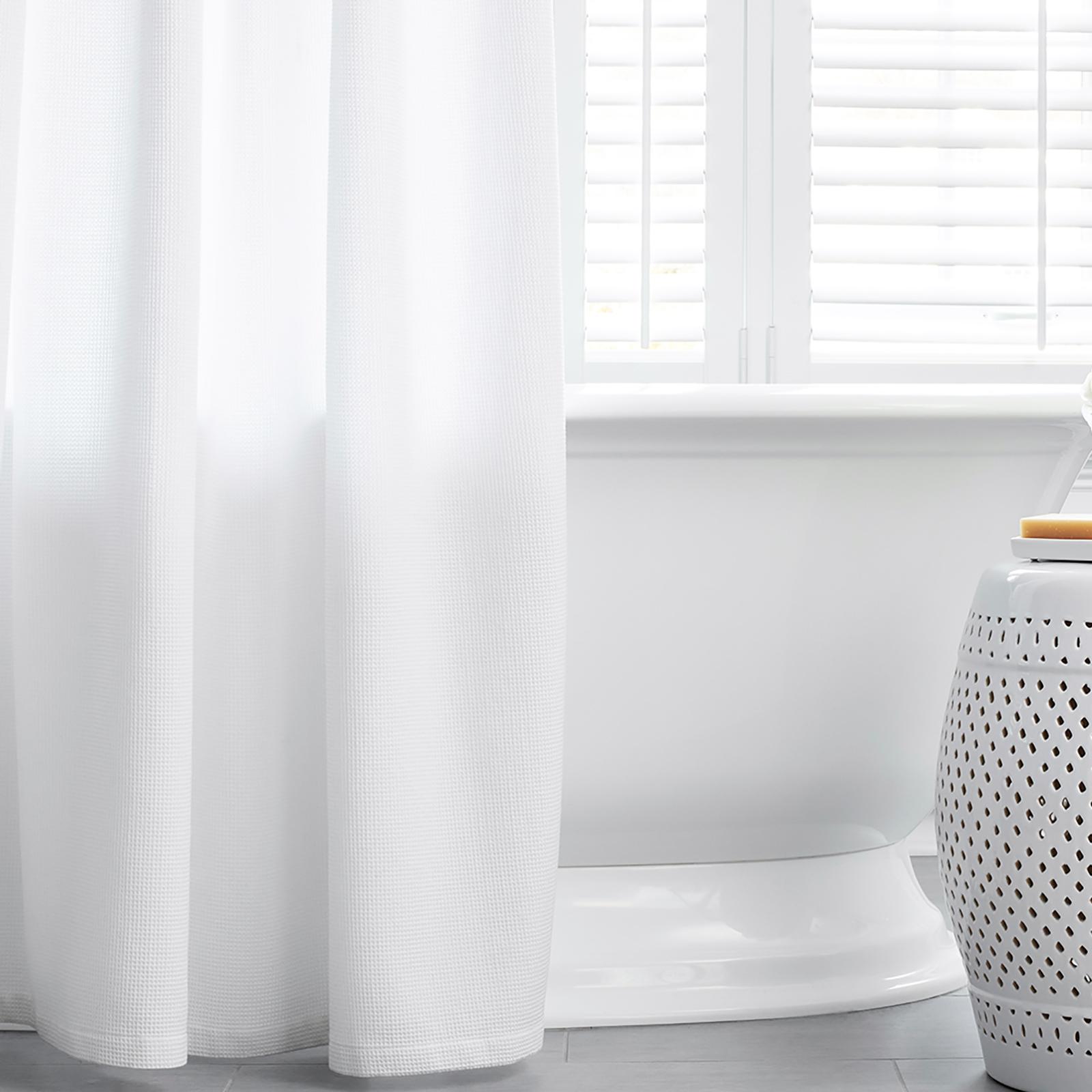 Waffle Shower Curtain